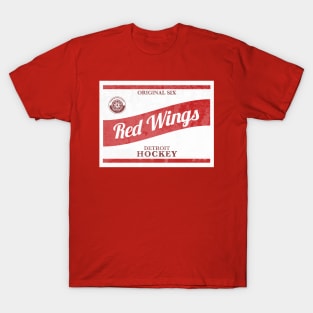 Red Stripe Wings T-Shirt